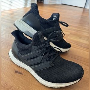 Adidas Ultraboost Black Sneakers Size 8.5
